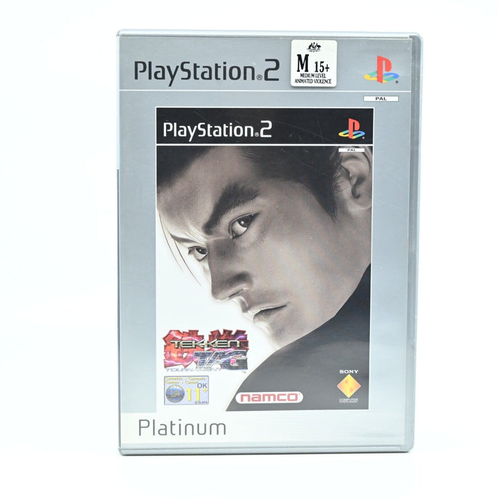 Tekken Tag Tournament - Sony Playstation 2 /PS2 Game + Manual - PAL - MINT DISC!