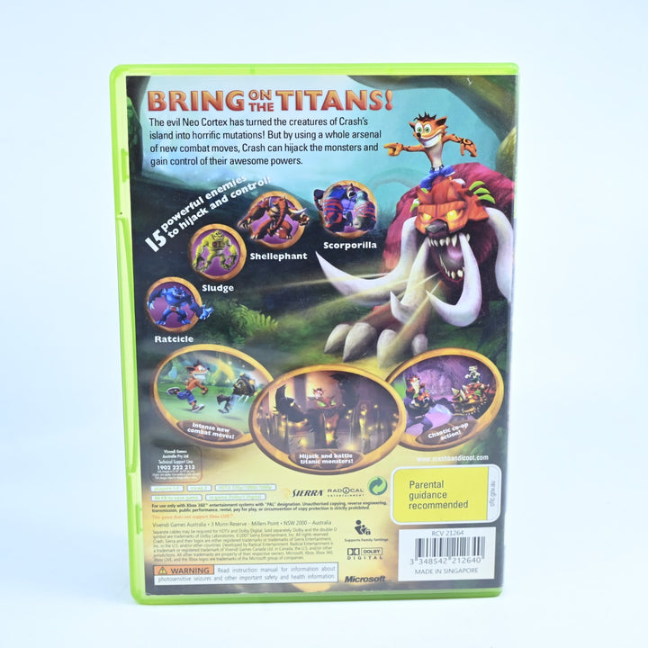 Crash Of The Titans - Xbox 360 Game + Manual - PAL - MINT DISC!