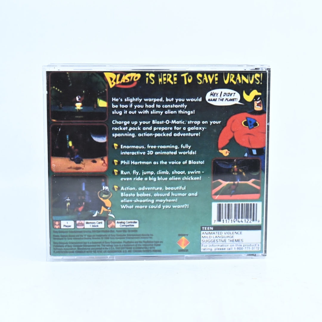 Blasto  - Sony Playstation 1 / PS1 Game - Disc Only - PAL - MINT DISC!