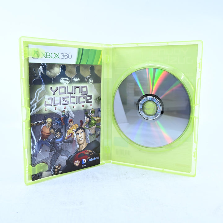 Young Justice Legacy - Xbox 360 Game + Manual - PAL - MINT DISC!