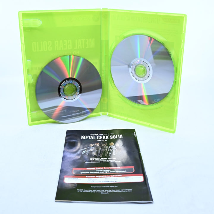 Metal Gear Solid HD Collection - Xbox 360 Game + Manual - PAL - MINT DISC!