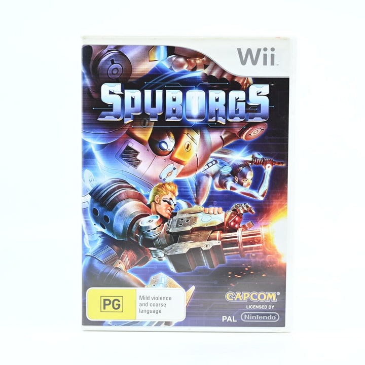 Spyborgs - Nintendo Wii Game + Manual - PAL - MINT DISC!