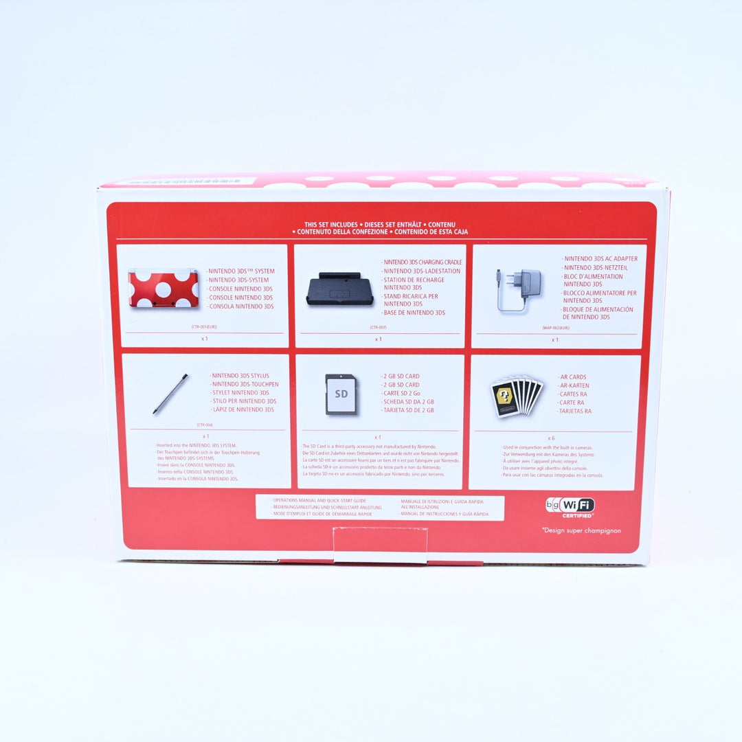 Nintendo 3DS Club Nintendo Toad Chotto Edition - Nintendo 3DS Boxed Console