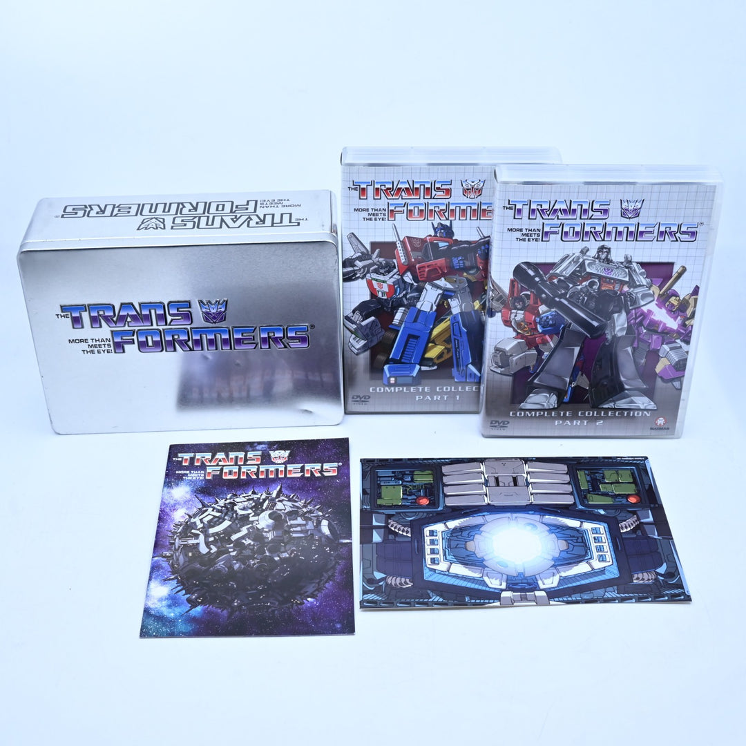 The Transformers - Complete Collection Tin - 17 Discs - Region 4 - DVD Box Set