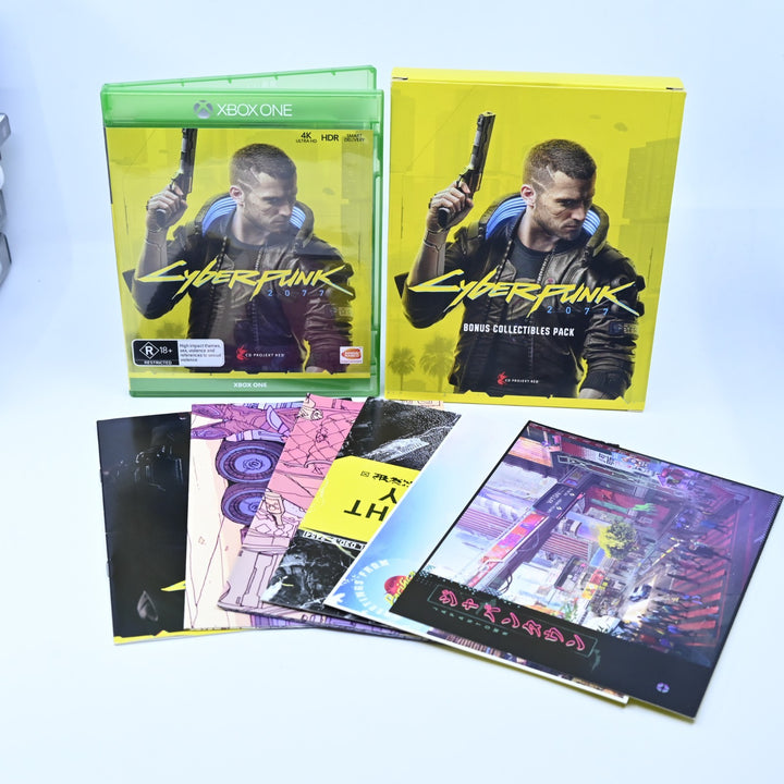 Cyberpunk 2077 + Bonus Collectables Pack - Xbox One Game - PAL - FREE POST!