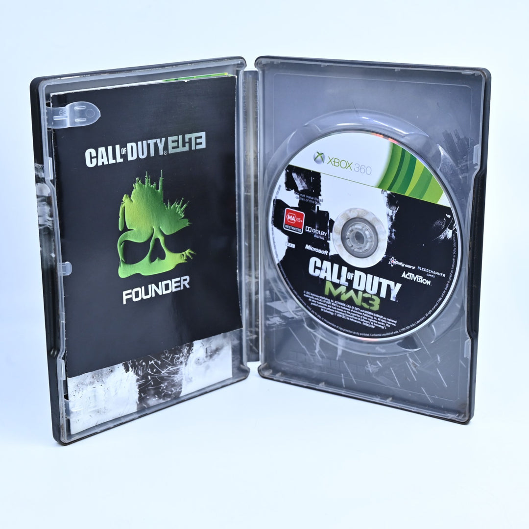 Call of Duty: Modern Warfare 3 - MW3 + Steelbook - Xbox 360 Game + Manual - PAL