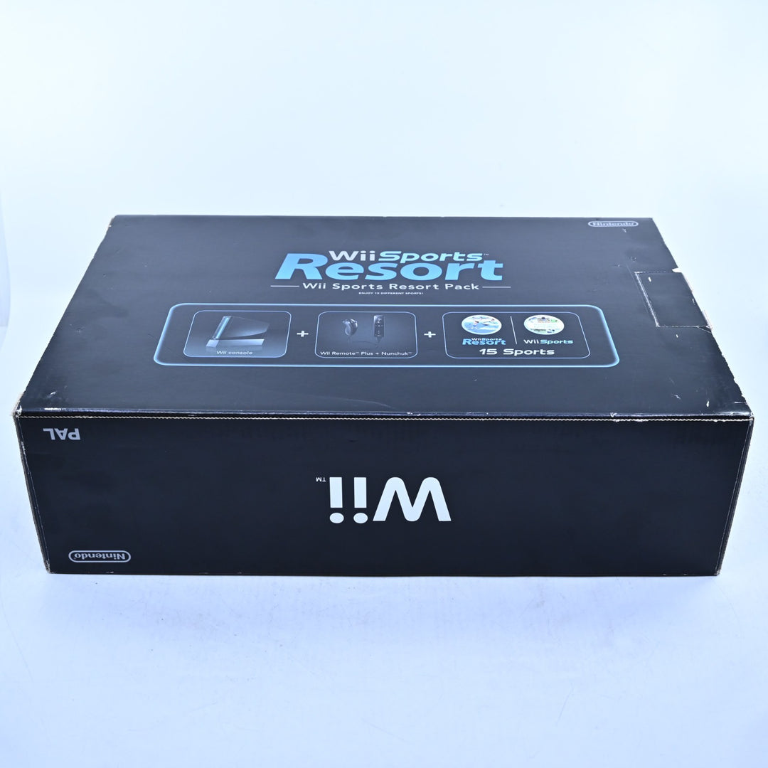 UNUSED! Wii Sports Resort Pack - Black - Nintendo Wii Boxed Console - AUS PAL