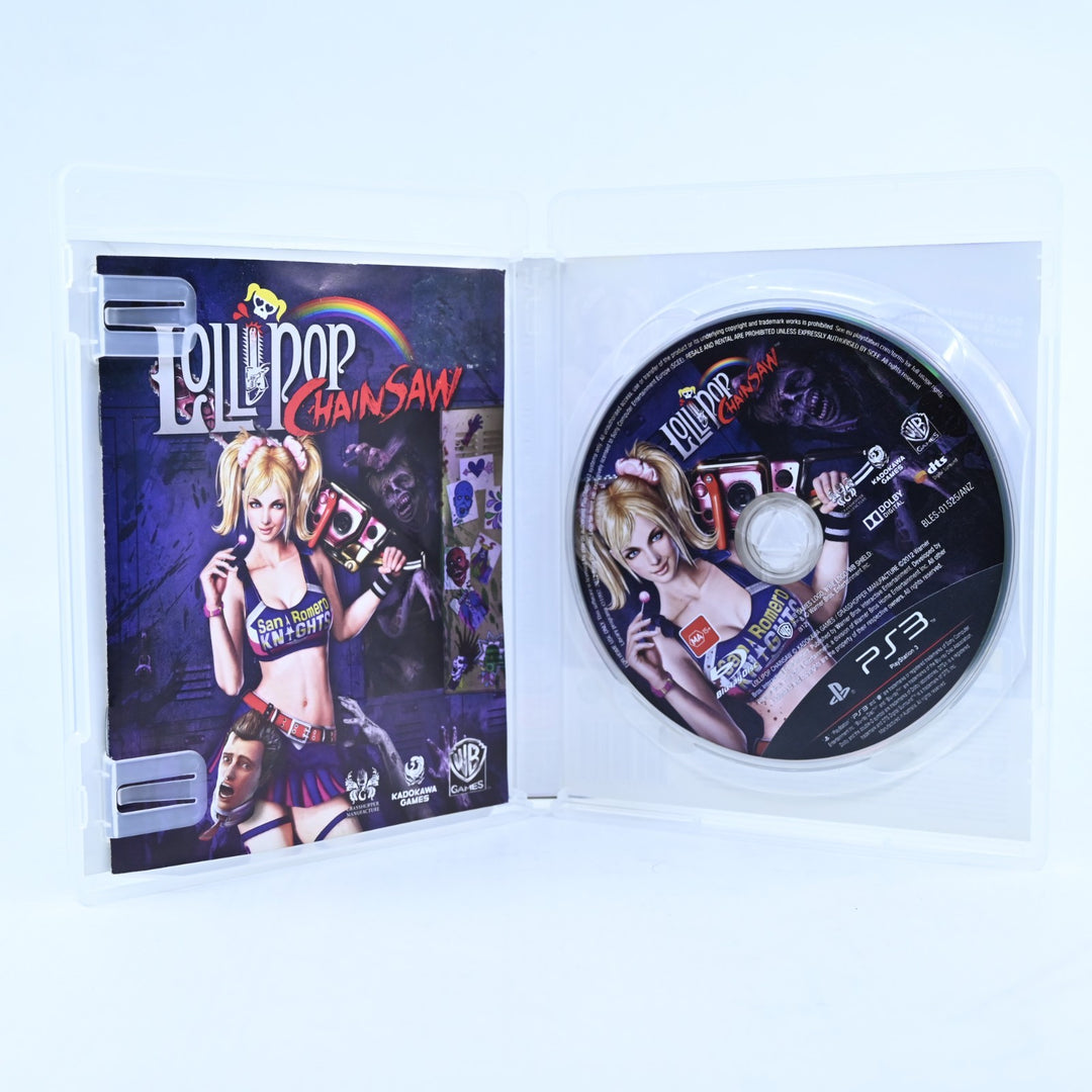 Lollipop Chainsaw - Sony Playstation 3 / PS3 Game + Manual - FREE POST!