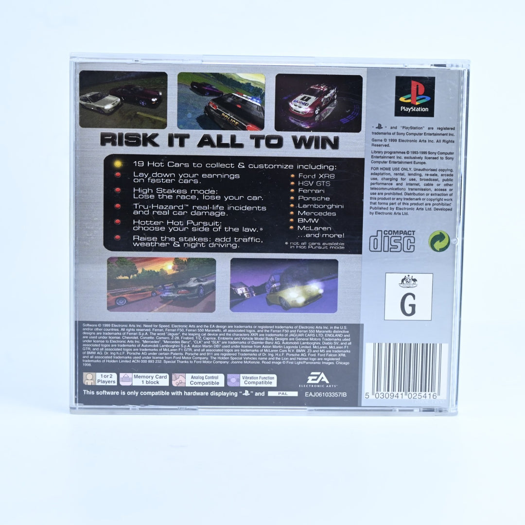Need for Speed: High Stakes - Sony Playstation 1 / PS1 Game - No Manual - PAL