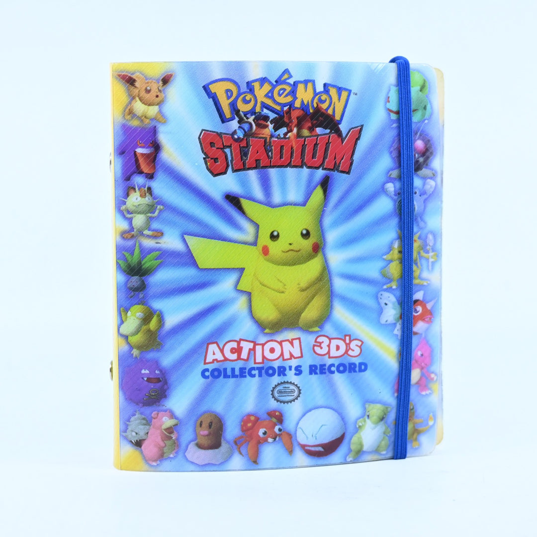 Pokemon Stadium - Action 3D's Collectors Record - Complete Set - Lays