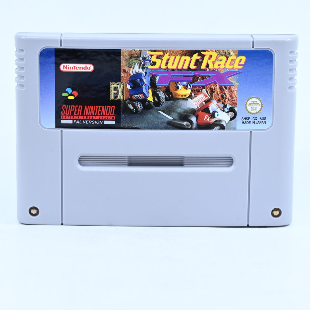 Stunt Race FX - Super Nintendo / SNES Boxed Game - PAL - FREE POST!