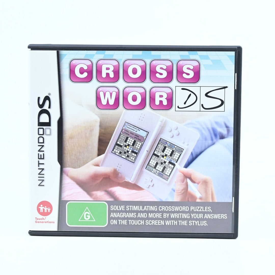 Crosswords DS - Nintendo DS Game - PAL - FREE POST!