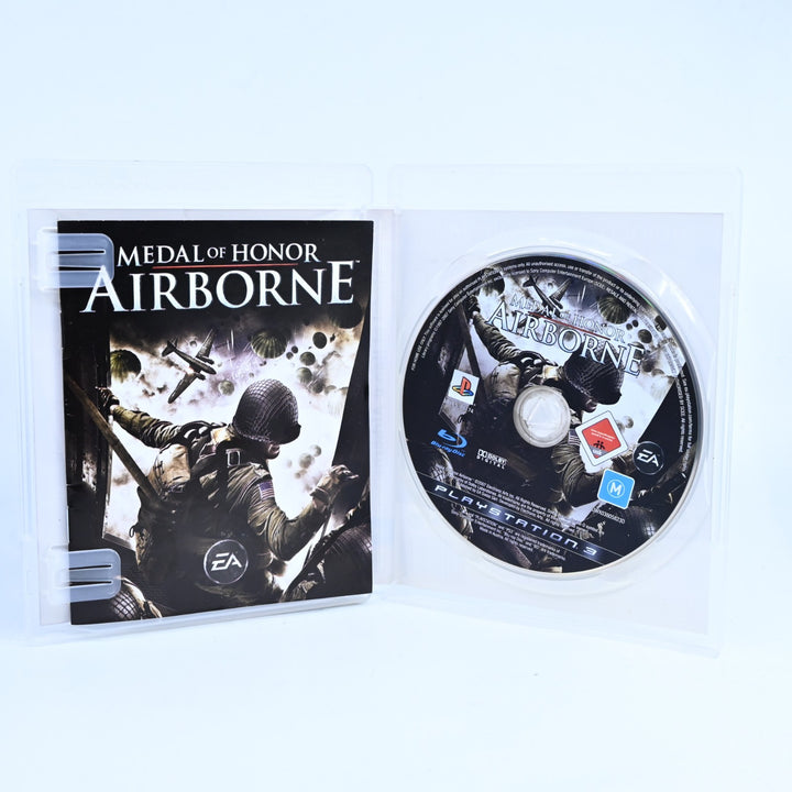 Medal of Honor Airborne - Sony Playstation 3 / PS3 Game + Manual - MINT DISC!