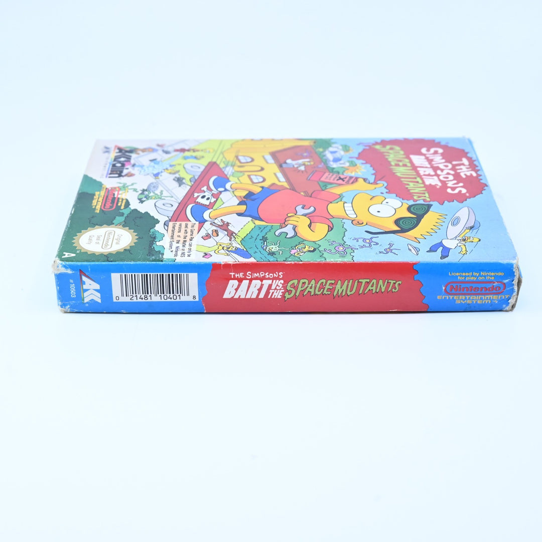 The Simpsons Bart Vs The Space Mutants - NES Boxed Game - PAL - FREE POST!