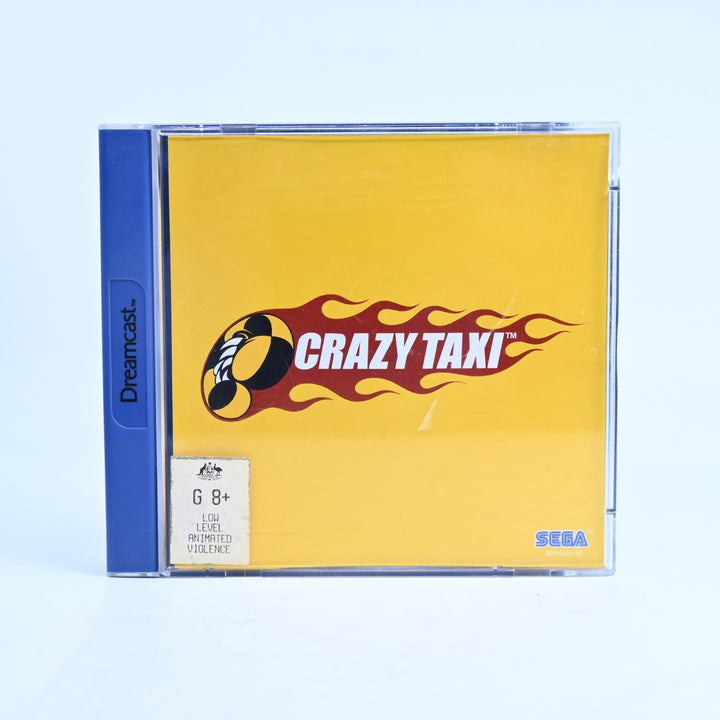 Crazy Taxi - Sega Dreamcast Game + Manual - PAL - MINT DISC!