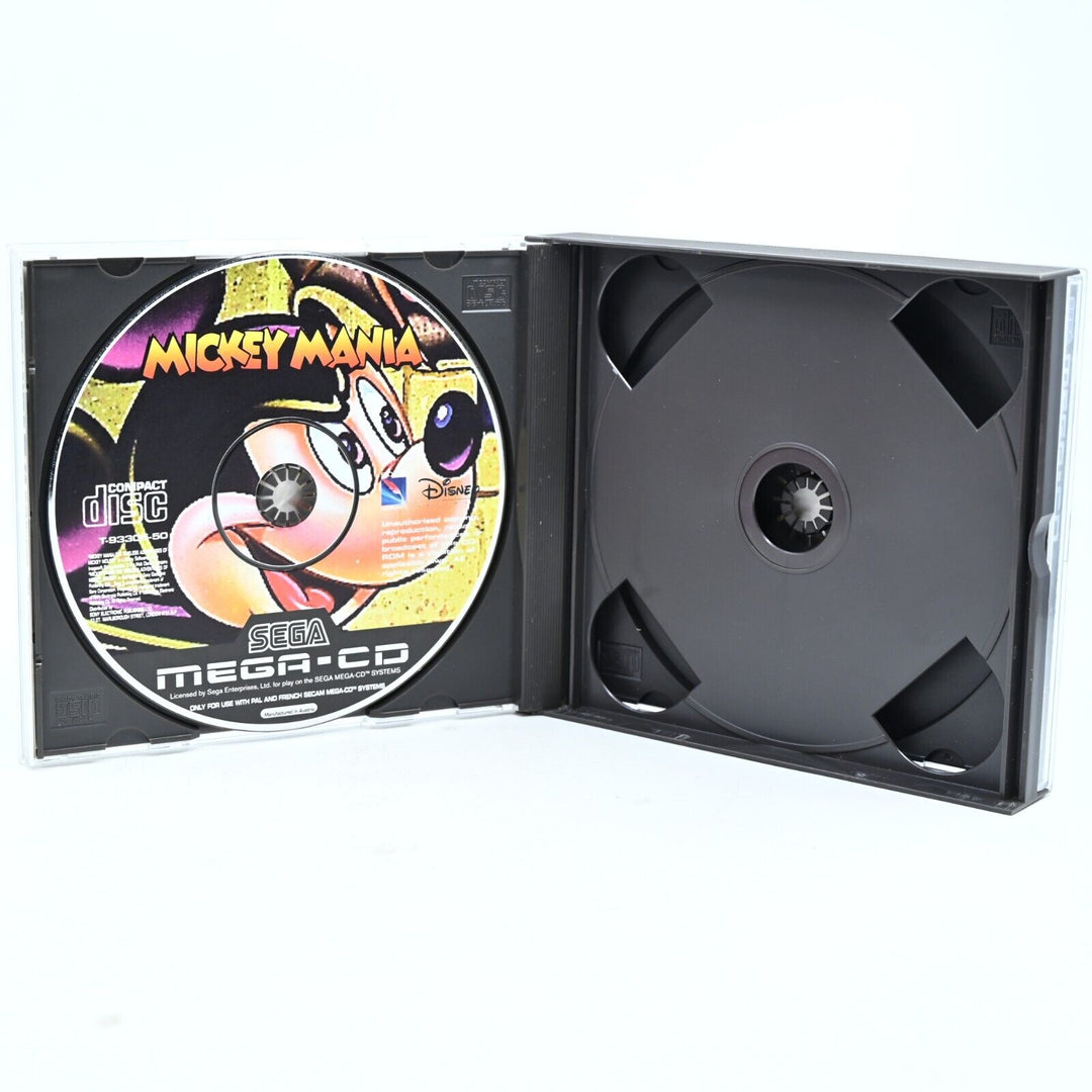 Mickey Mania - Sega Mega CD Game - No Manual - PAL - FREE POST!