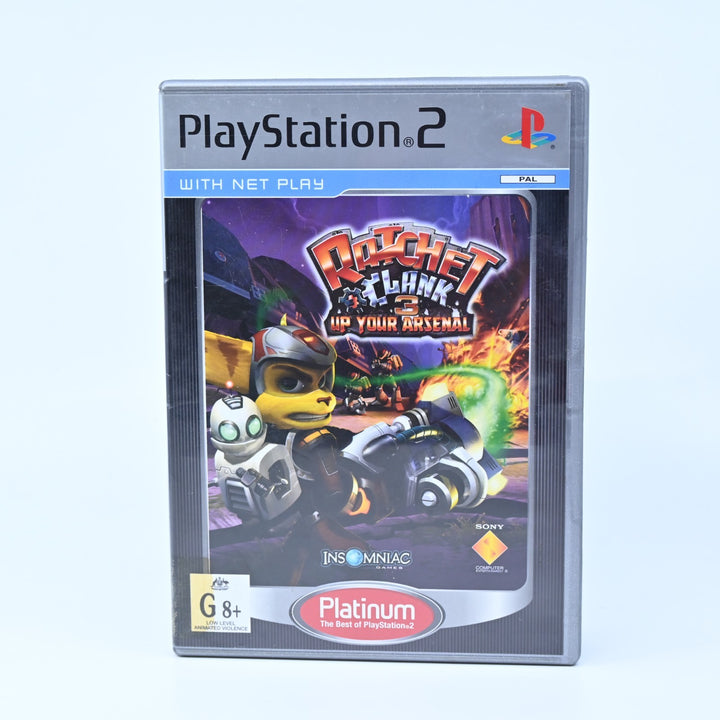 Ratchet & Clank 3: Up Your Arsenal - Sony Playstation 2 / PS2 Game - No Manual