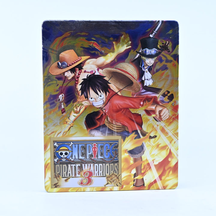 One Piece Pirate Warriors 3 Steelbook - Playstation 4 / PS4 Game - MINT DISC!