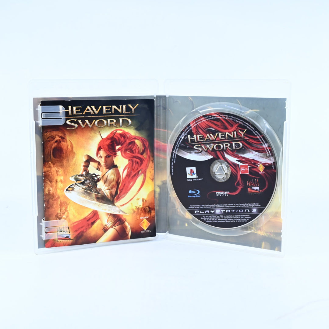 Heavenly Sword - Sony Playstation 3 / PS3 Game + Manual - FREE POST!