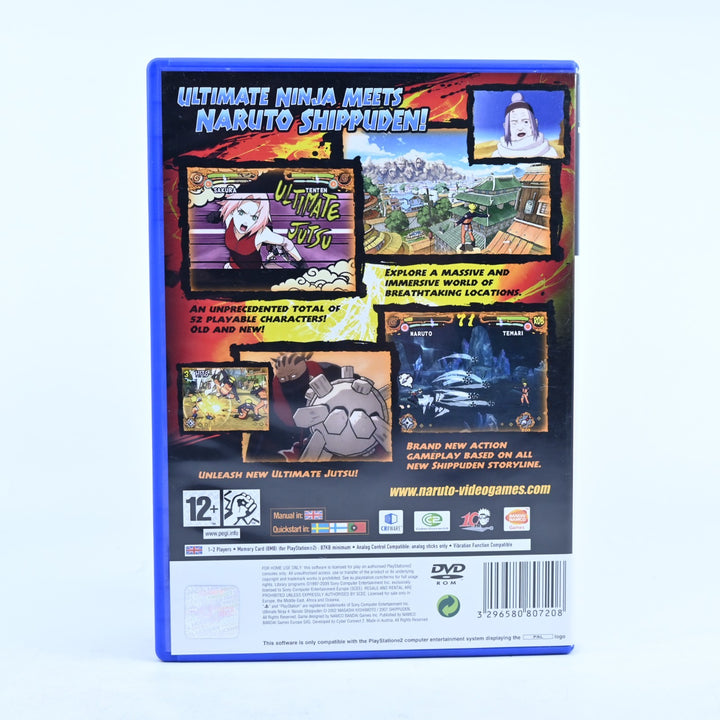 Naruto Ultimate Ninja 4 - Sony Playstation 2 / PS2 Game + Manual - PAL