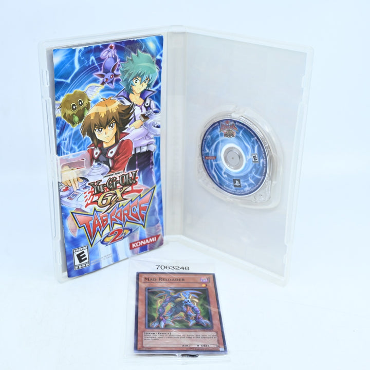 Yu-Gi-Oh! GX Tag Force 2 + SEALED CARDS - Sony PSP Game + Manual - FREE POST!