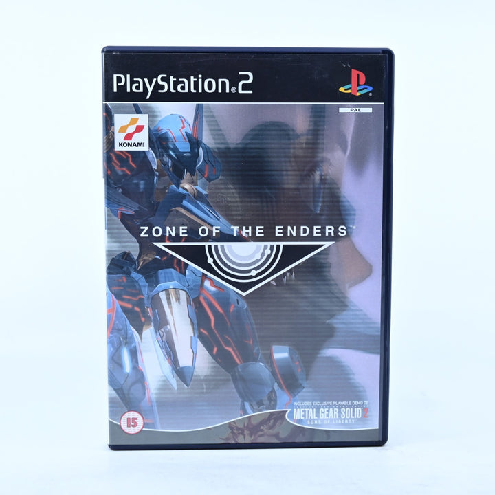 Zone of the Enders - Sony Playstation 2 / PS2 Game + Manual + Demo PAL MINT DISC