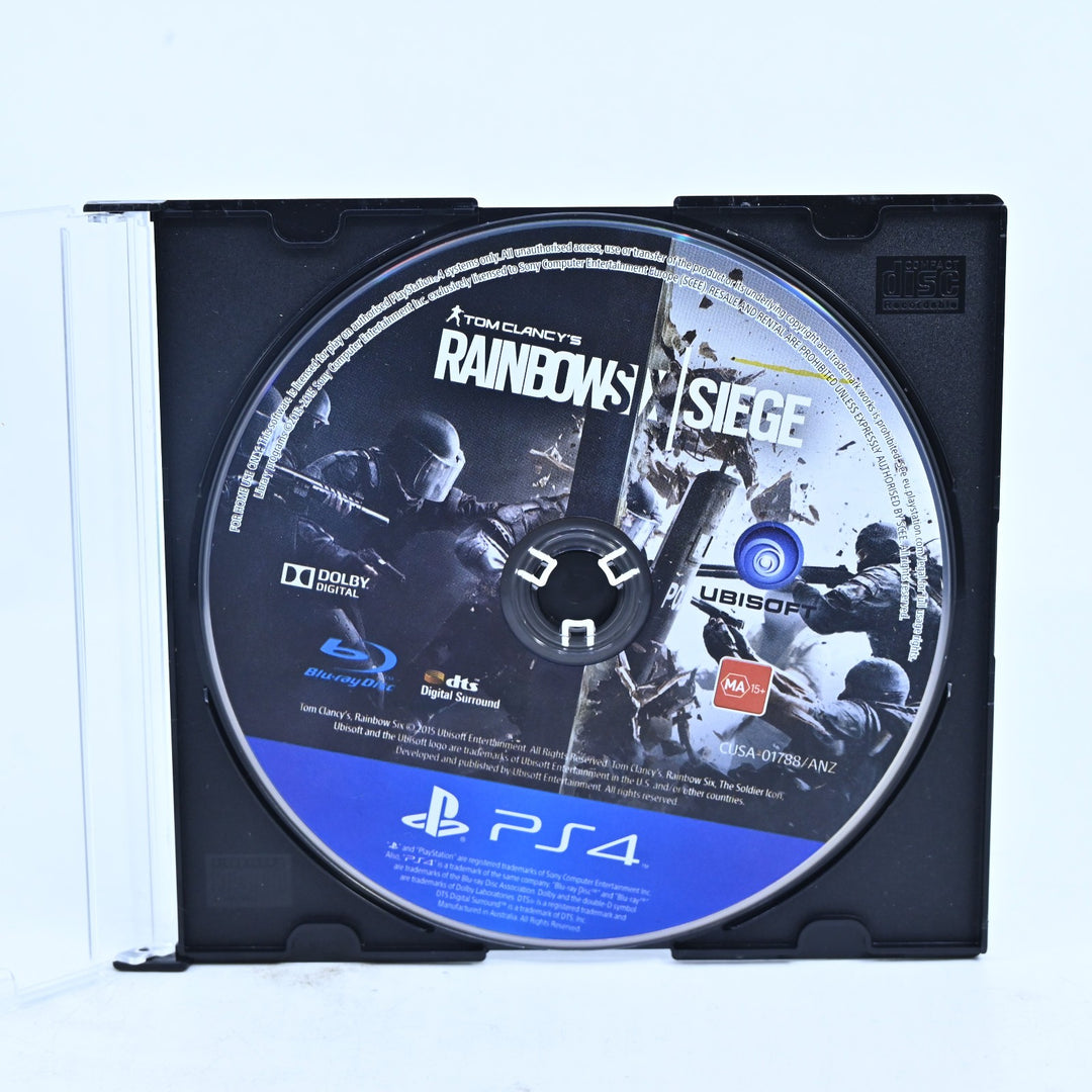 Tom Clancy's Rainbow Six Siege - Sony Playstation 4 / PS4 Game - Disc Only