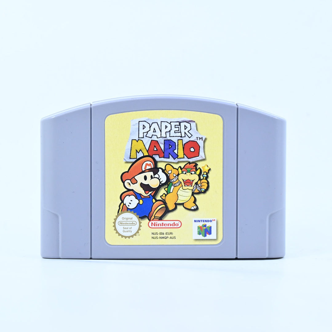 Paper Mario - N64 / Nintendo 64 Game - PAL - FREE POST!