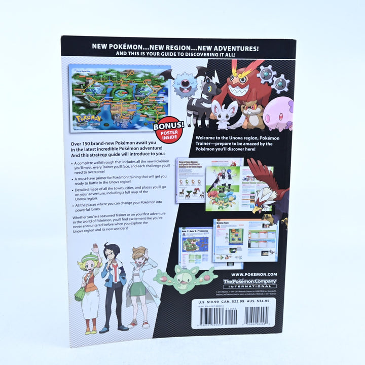 Pokemon Black & White Versions - Strategy Guide Vol.1 + Poster - Game Guide