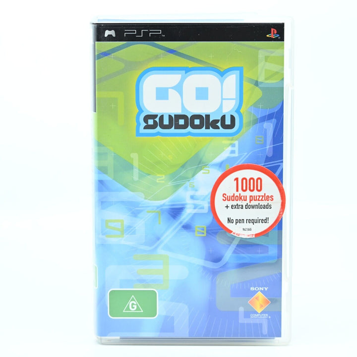 Go! Sudoku - Sony PSP Game + Manual - FREE POST!