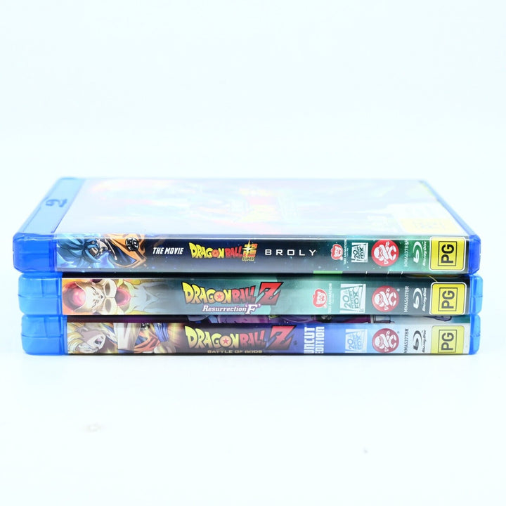 Dragonball Movie Collection - Battle of Gods, Resurrection 'F' and Broly - PAL