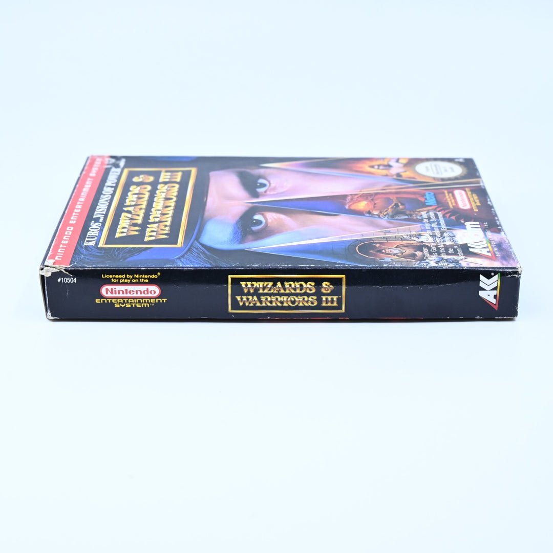 Wizards & Warriors III 3 - Nintendo Entertainment System / NES Boxed Game - PAL