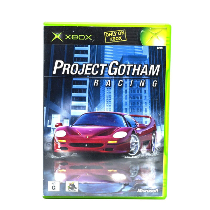 Project Gotham Racing - Original Xbox Game - Manual - PAL - FREE POST!