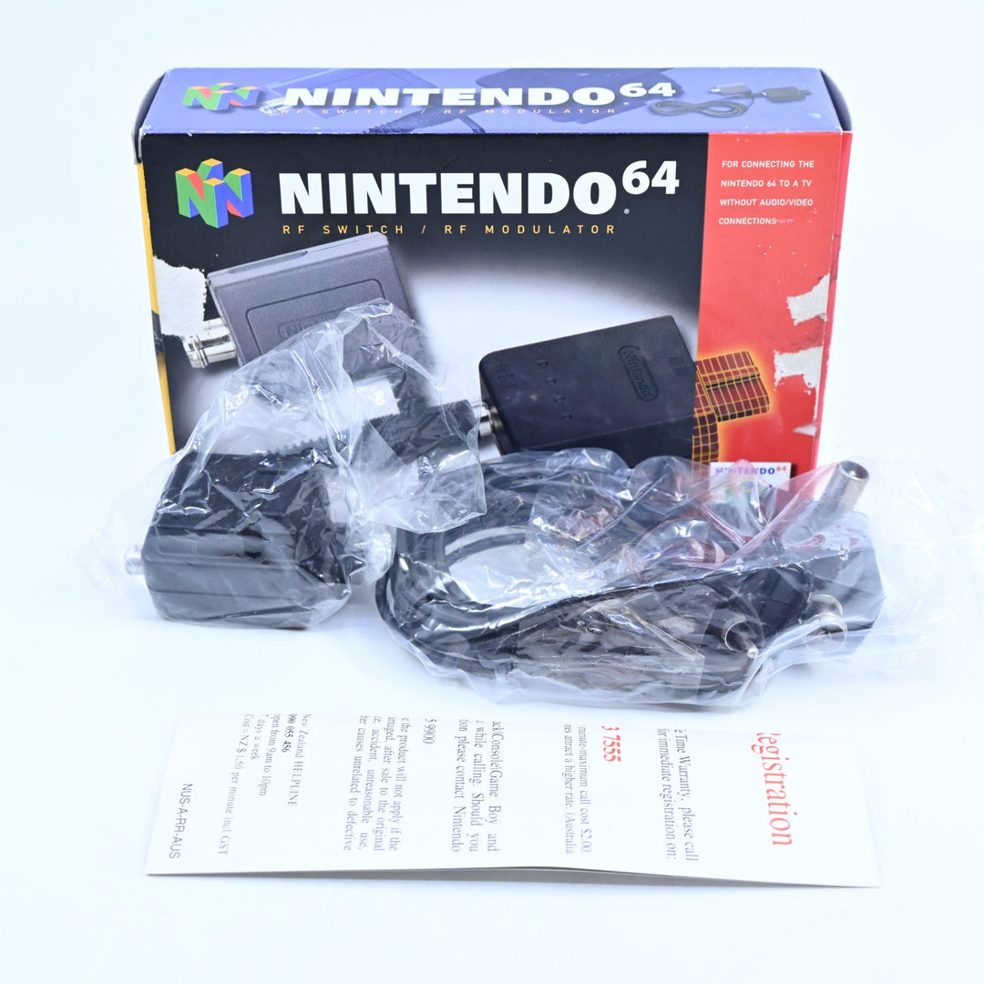 Official RF Switch / RF Modulator - N64 / Nintendo 64 Accessory - FREE POST!