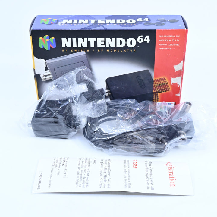 Official RF Switch / RF Modulator - N64 / Nintendo 64 Accessory - FREE POST!