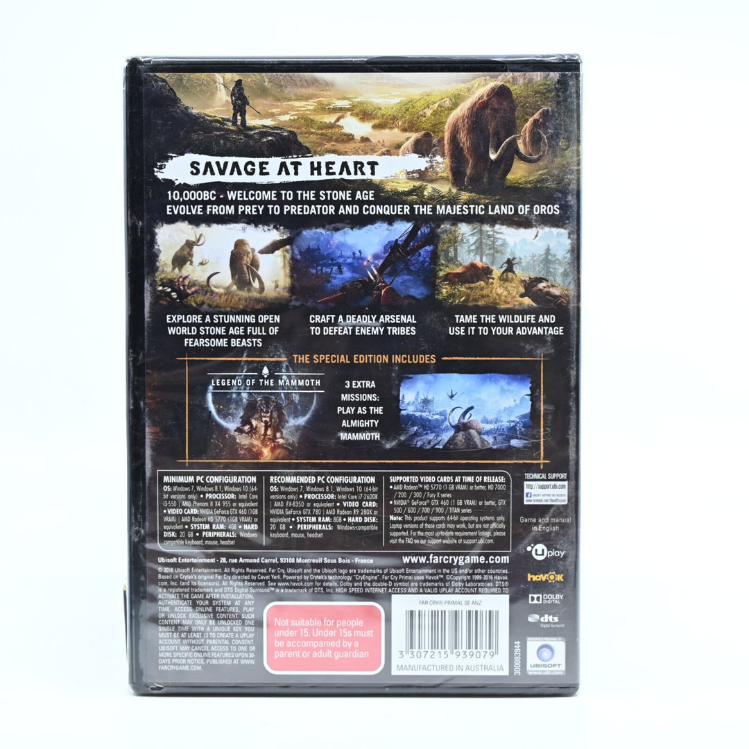 SEALED! Farcry Primal - Special Edition - PC / Other - Games