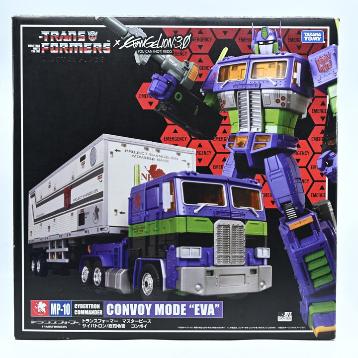 Transformers Masterpiece - Mp-10 Convoy Mode Eva Evangelion - Anime Figure / Toy