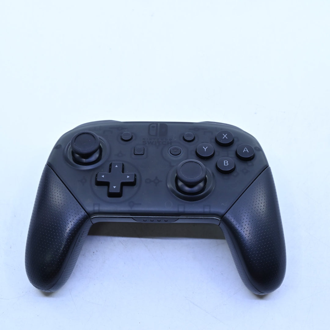 Boxed Nintendo Switch Pro Controller Black - Nintendo Switch Accessory