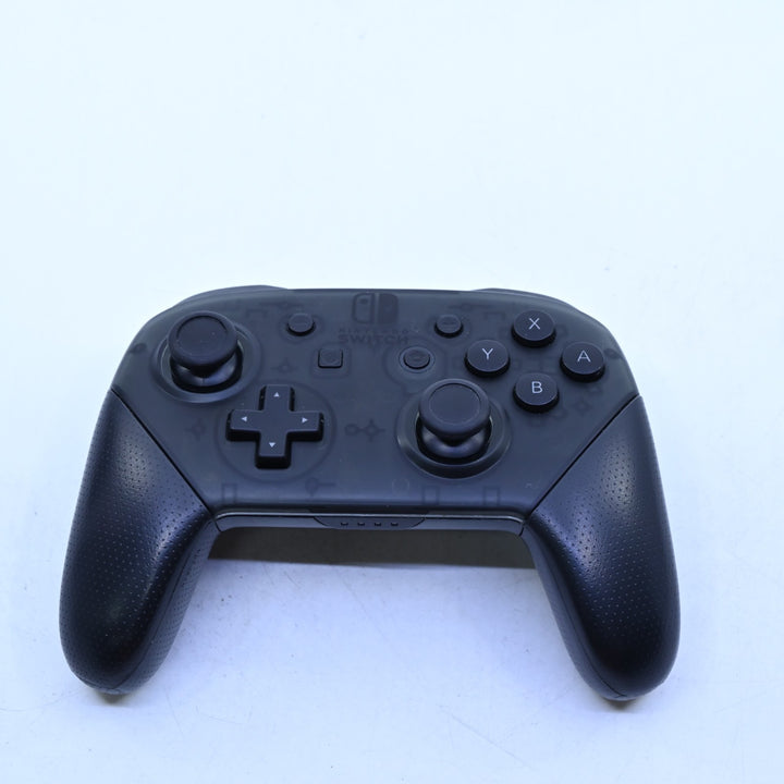 Boxed Nintendo Switch Pro Controller Black - Nintendo Switch Accessory