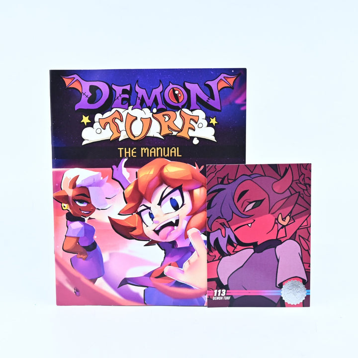 Demon Turf - Sony Playstation 5 / PS5 Game + Manual + Card - LIMITED RUN