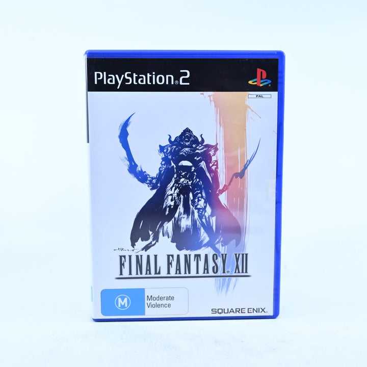 Final Fantasy XII - Sony Playstation 2 / PS2 Game + Manual - PAL - MINT DISC!