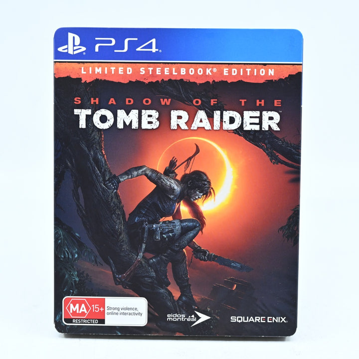 Shadow of the Tomb Raider Steelbook Edition - Sony Playstation 4 / PS4 Game