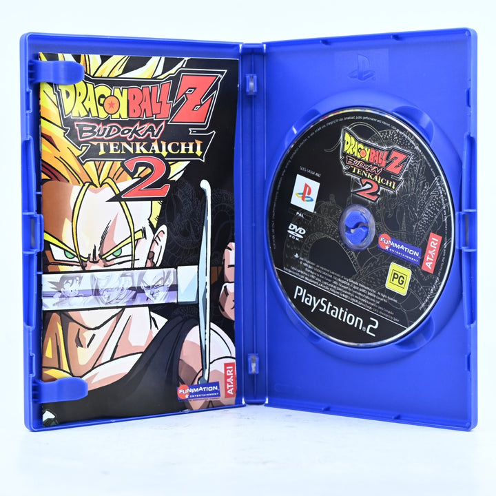 Dragon Ball Z Budokai Tenkaichi 2 - Sony Playstation 2 / PS2 Game + Manual - PAL