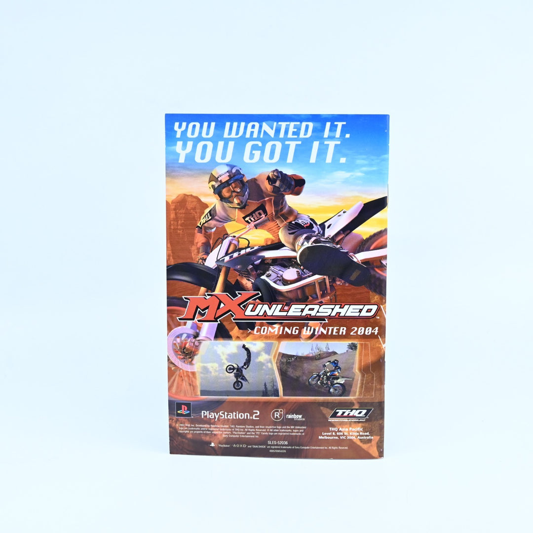 WWE Smackdown: Here Comes the Pain - Sony Playstation 2 / PS2 Game + Manual