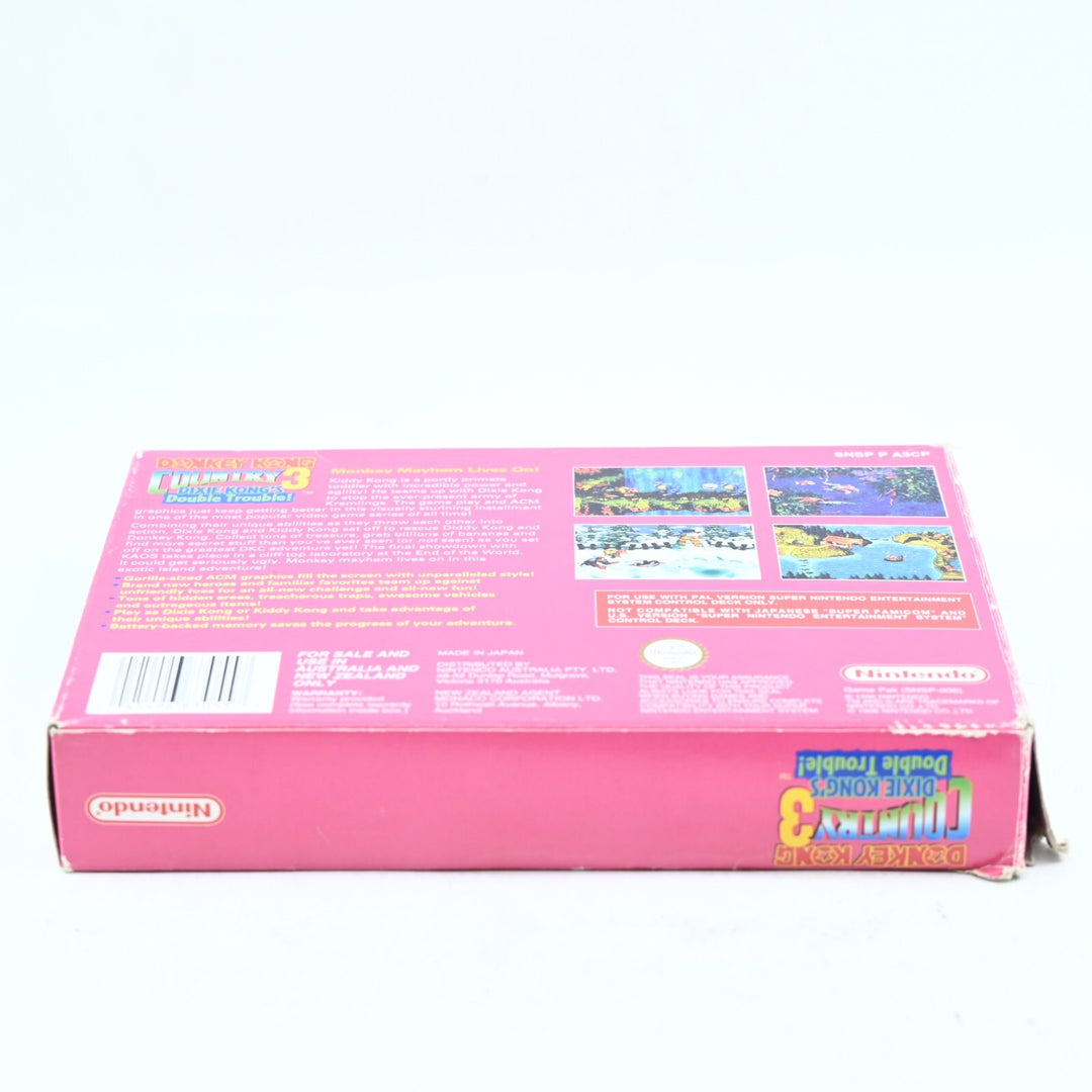 Donkey Kong Country 3 - Super Nintendo / SNES Boxed Game - PAL - FREE POST!