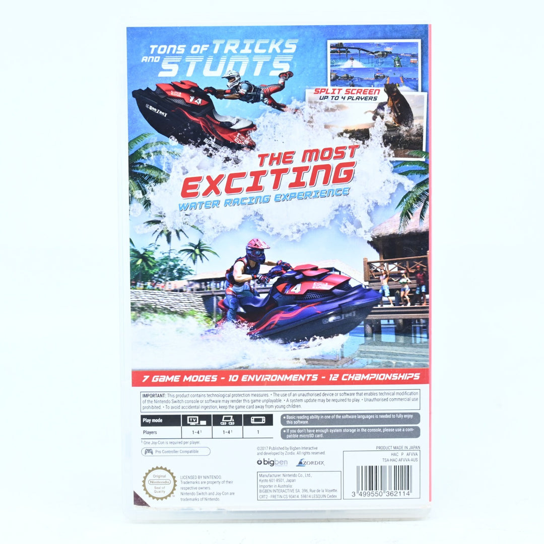 Aqua Moto Racing Utopia - Nintendo Switch Game - FREE POST!