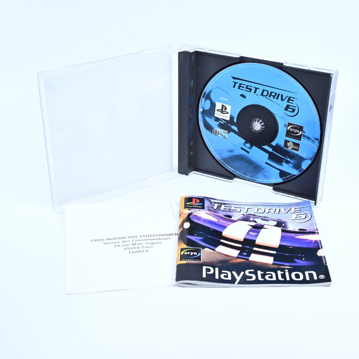 Test Drive 6 - Sony Playstation 1 / PS1 Game + Manual - PAL - MINT DISC!