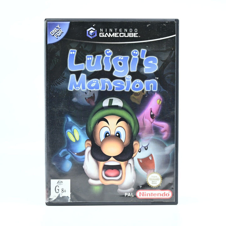 Luigi's Mansion - Nintendo Gamecube Game + Manual - PAL - FREE POST!