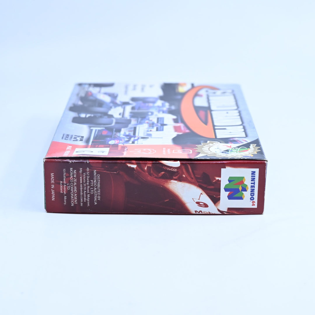 F-1 World Grand Prix - N64 / Nintendo 64 Boxed Game - PAL - FREE POST!