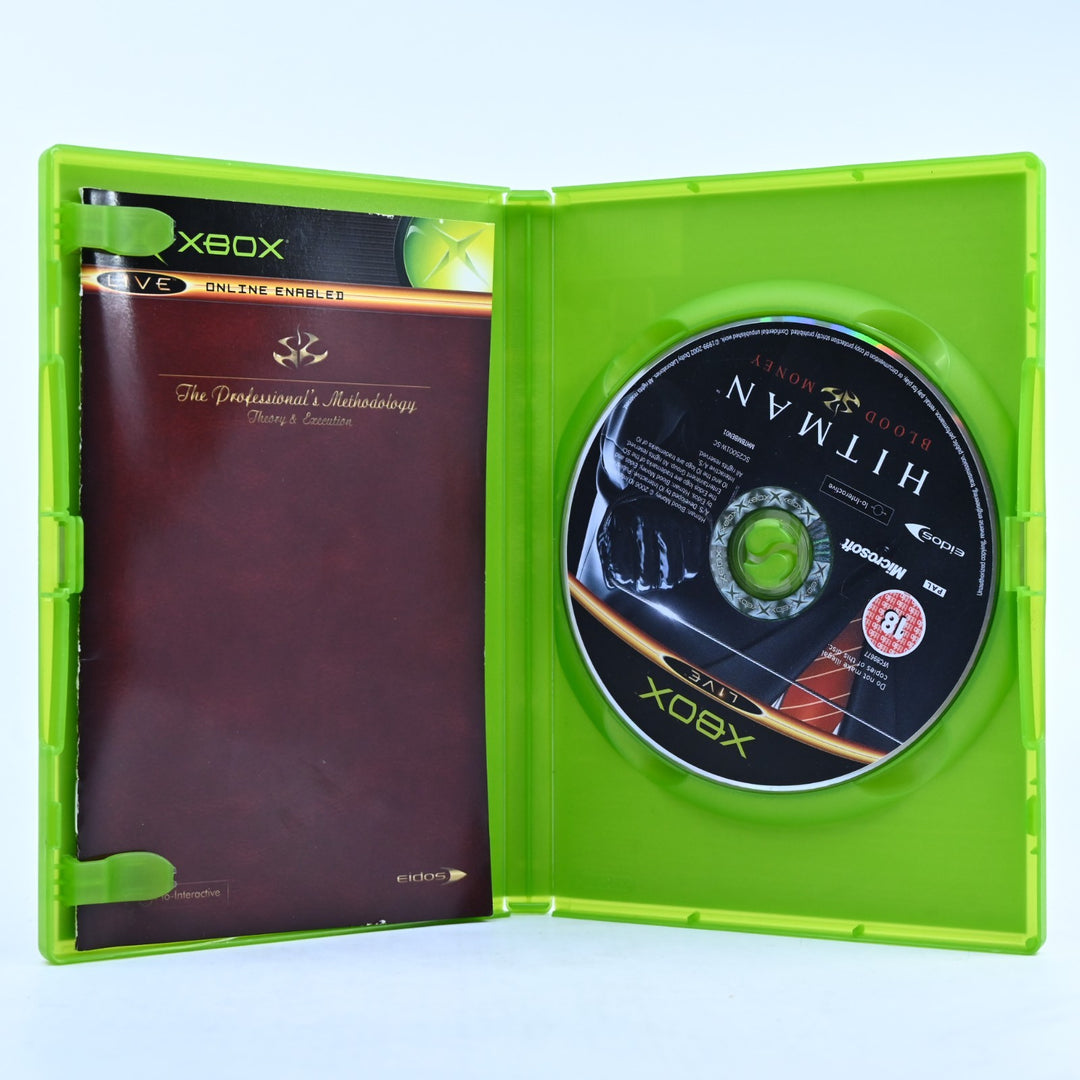 Hitman: Blood Money - Original Xbox Game + Manual - PAL - MINT DISC!